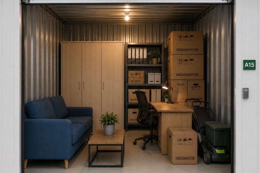 Lagerbox 15 m² – Auch für kleinere Firmenbestände geeignet