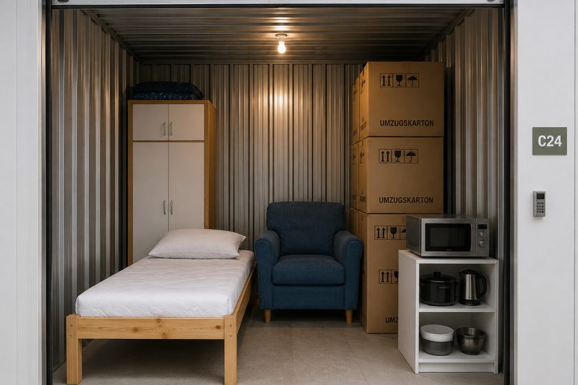 Lagerbox 4 m² – Ideal für ein Studenten- oder Kinderzimmer